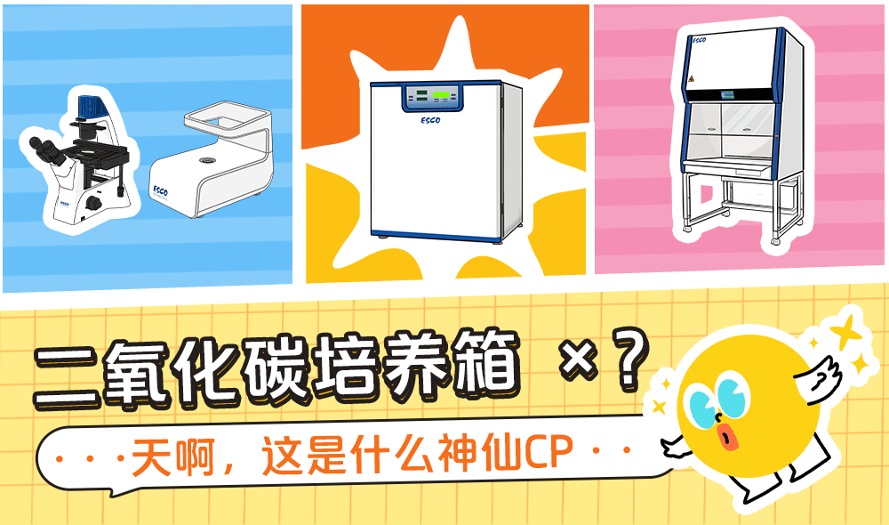 二氧化碳培養箱這些CP,誰看了不說一句好配!